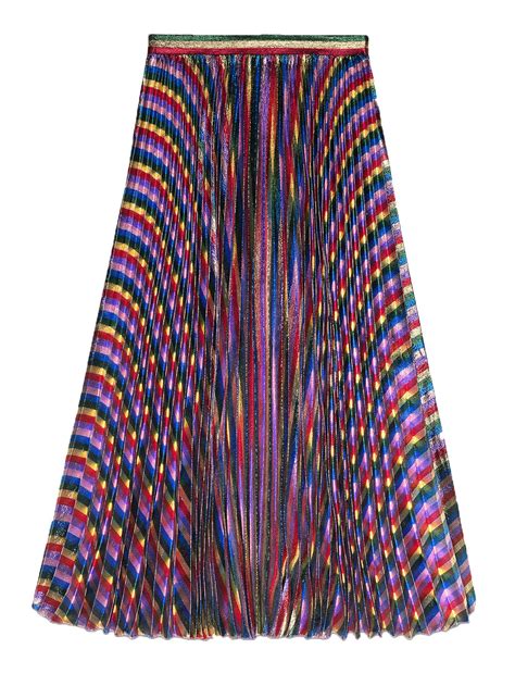 gucci rainbow skirt|gucci skirts women.